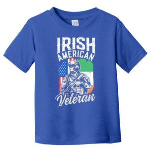 Irish American Veteran Roots Family Ireland Us Usa America Great Gift Toddler T-Shirt