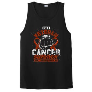 Im A Veteran And A Cancer Survivor Veterans Day Gift PosiCharge Competitor Tank