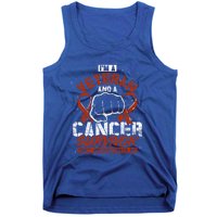 Im A Veteran And A Cancer Survivor Veterans Day Gift Tank Top