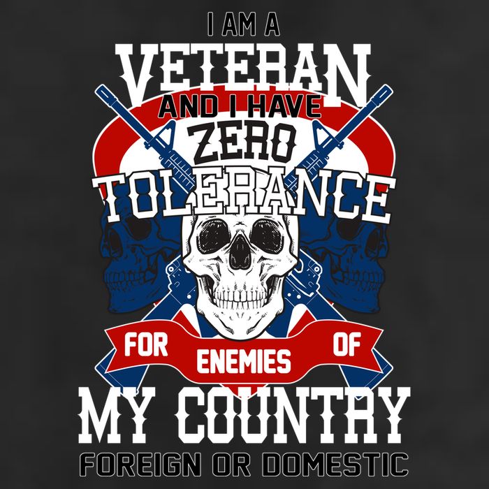 IM A Veteran With Zero Tolerance Tumbler