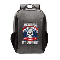 IM A Veteran With Zero Tolerance Vector Backpack