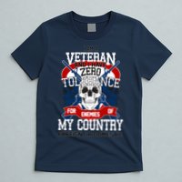 IM A Veteran With Zero Tolerance T-Shirt