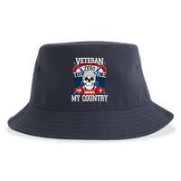 IM A Veteran With Zero Tolerance Sustainable Bucket Hat
