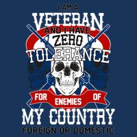 IM A Veteran With Zero Tolerance Button