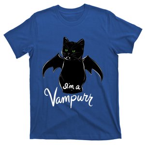 Im A Vampurr Stay Spooky Cute Cat Funny Gift T-Shirt