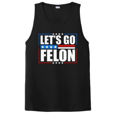 I Am Voting Convicted Felon 2024 Trump Lets Go Felon PosiCharge Competitor Tank