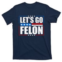 I Am Voting Convicted Felon 2024 Trump Lets Go Felon T-Shirt