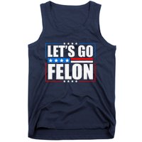 I Am Voting Convicted Felon 2024 Trump Lets Go Felon Tank Top