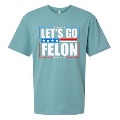 I Am Voting Convicted Felon 2024 Trump Lets Go Felon Sueded Cloud Jersey T-Shirt