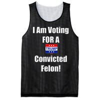 I Am Voting For A Convicted Felon Trump 2024 Mesh Reversible Basketball Jersey Tank