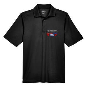 IM A Veteran Not A Sucker Or A Loser Harris Walz 2024 Men's Origin Performance Pique Polo