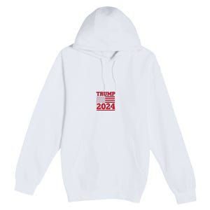 I Am Voting For The Convicted Felon Trump 2024 Usa Flag Front And Back Premium Pullover Hoodie