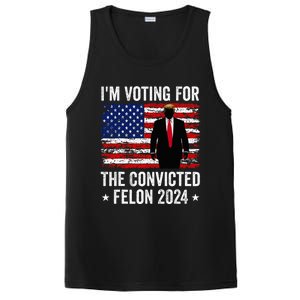 I Am Voting Convicted Felon 2024 PosiCharge Competitor Tank