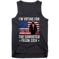 I Am Voting Convicted Felon 2024 Tank Top