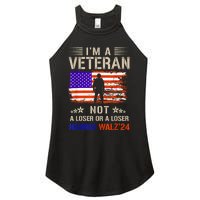 IM A Veteran Not A Sucker Or Loser Anti Trump Gift Women's Perfect Tri Rocker Tank