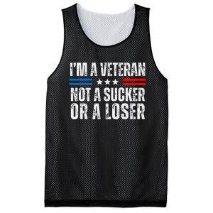 IM A Veteran Not A Sucker Or A Loser Mesh Reversible Basketball Jersey Tank