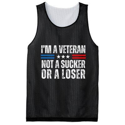 IM A Veteran Not A Sucker Or A Loser Mesh Reversible Basketball Jersey Tank