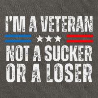 IM A Veteran Not A Sucker Or A Loser Cotton Canvas Backpack