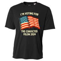 I Am Voting Convicted Felon 2024 Cooling Performance Crew T-Shirt