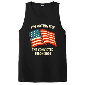 I Am Voting Convicted Felon 2024 PosiCharge Competitor Tank