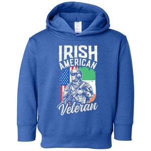 Irish American Veteran Roots Family Ireland Us Usa America Funny Gift Toddler Hoodie