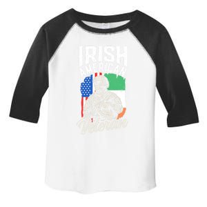 Irish American Veteran Roots Family Ireland Us Usa America Funny Gift Toddler Fine Jersey T-Shirt