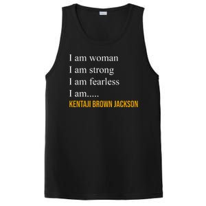 I Am Woman Ketanji Brown Jackson Quote PosiCharge Competitor Tank