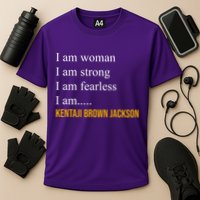 I Am Woman Ketanji Brown Jackson Quote Performance Shirt