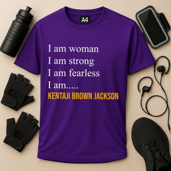 I Am Woman Ketanji Brown Jackson Quote Performance Shirt