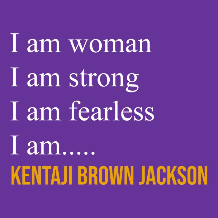 I Am Woman Ketanji Brown Jackson Quote Performance Shirt