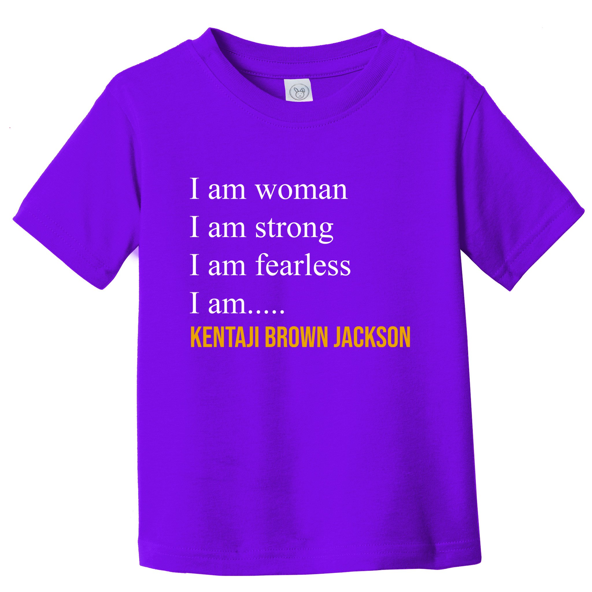 I Am Woman Ketanji Brown Jackson Quote Toddler T-Shirt