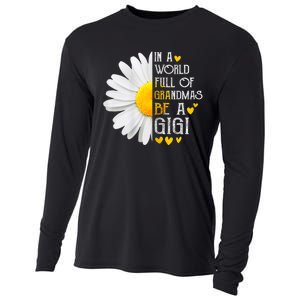 In A World Full Of Grandmas Be A Gigi Daisy MotherS Day Cooling Performance Long Sleeve Crew