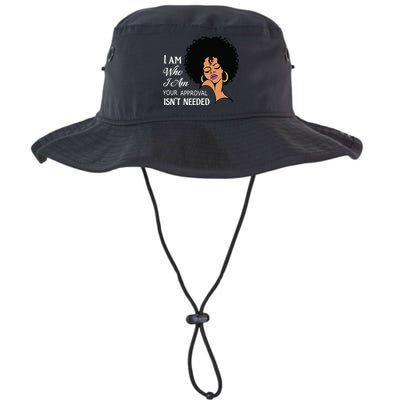 I Am Who I Am Black Queen Afro African American Bucket Hat