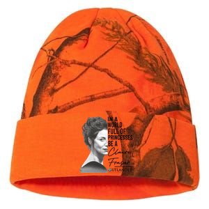 In A World Full Of Princesses Be A Claire Fraser Kati Licensed 12" Camo Beanie