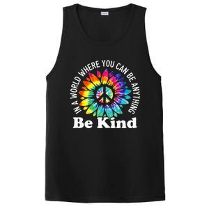 In A World Where You Can Be Anything Be Kind Sign Language PosiCharge Competitor Tank