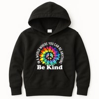In A World Where You Can Be Anything Be Kind Sign Language Kids Hoodie