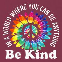 In A World Where You Can Be Anything Be Kind Sign Language 16oz Travel Tumbler