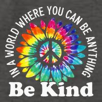 In A World Where You Can Be Anything Be Kind Sign Language Vector Backpack