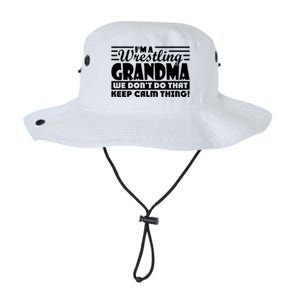 IM A Wrestling Grandma We DonT Do That Keep Calm Thing Gift Legacy Cool Fit Booney Bucket Hat