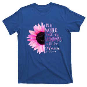 In A World Full Of Grandmas Be A Nana Sunflower T-Shirt