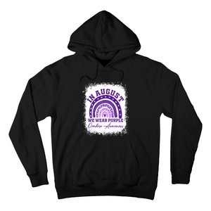 In August We Wear Purple Overdose Awareness Hoodie