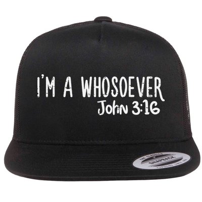 I Am Whosoever John 316 God Jesus Christian Flatbill Hat