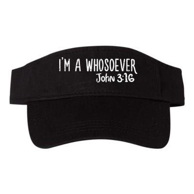 I Am Whosoever John 316 God Jesus Christian Visor