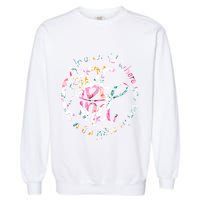 In A World Where You Can Be Anything Be Kind Kindness Garment-Dyed Sweatshirt