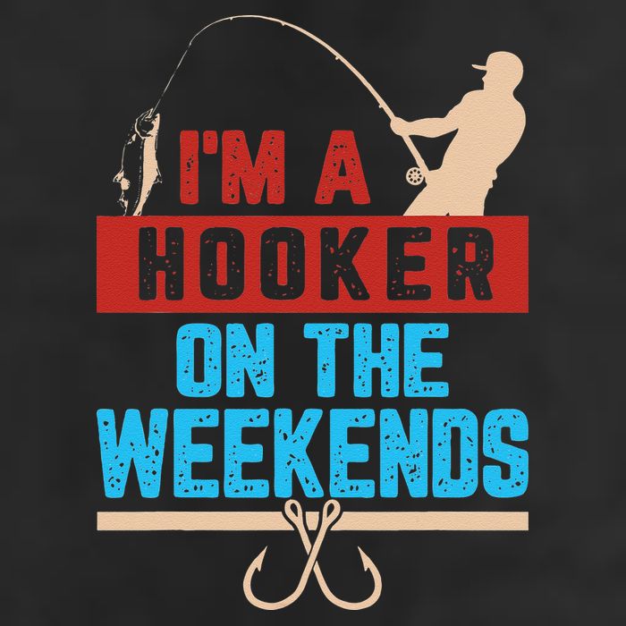 Im A Weekend Hooker Dirty Fishing Humor 11oz C Handle Ceramic Mug