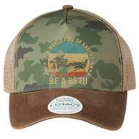 In A World Full Of Karens Be A Beth Legacy Tie Dye Trucker Hat