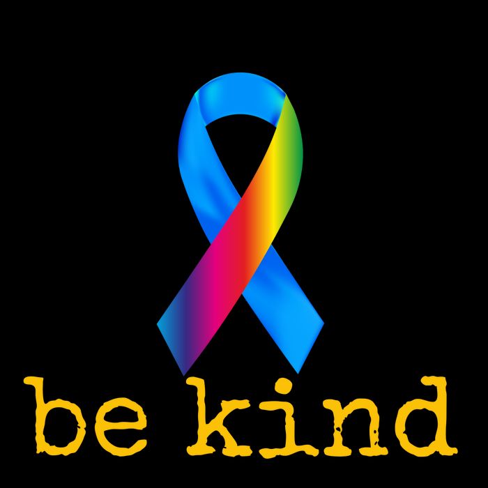In A World Where You Can Be Anything Be Kind Autism Awareness Ribbon Mug