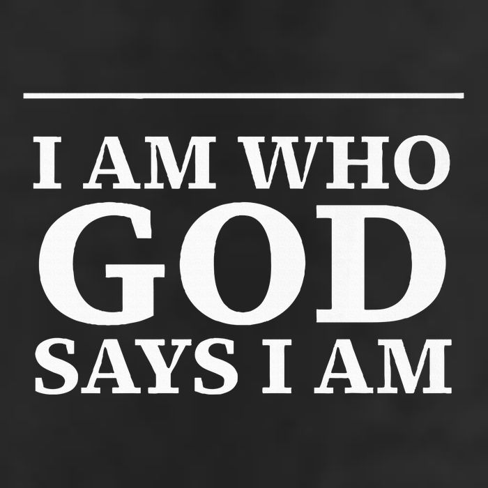 I AM WHO GOD SAYS I AM  Adult Drive Performance Visor