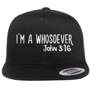 I Am Whosoever John 316 God Jesus Christian Men Women Kids Flat Bill Trucker Hat