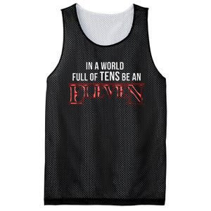 In A World Of Tens Be An Eleven Eleven Year Old Birthday Mesh Reversible Basketball Jersey Tank